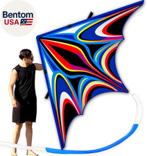 Delta Kite for Kids Adults Extremely Easy to Fly for Beginners Kites for Beach