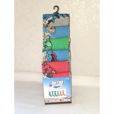 Justice League Men's Casual Crew Character Socks Fits Shoe Size 8-12 6 prs