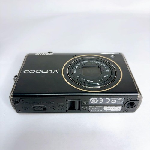 Nikon COOLPIX S640 Black Digital Camera 12MP Compact Zoom Tested Japan - Picture 3 of 12