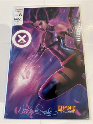 X-MEN #20 Nathan Szerdy MEGACON 2023 Exclusive Psylocke Trade SIGNED w/ COA
