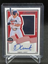 2025 Panini USA Stars & Stripes DANIEL CUVET Silhouettes AUTO/Relic 087/199