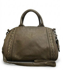Liebeskind Berlin Taupe Olive Pebbled Leather...