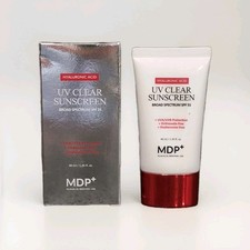 New MDP  UV Clear Sunscreen SPF 55 1.35fl oz Hyaluronic Acid Oxybenzone Free