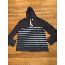 Sonoma Life  Style Women's Blue Long Sleeve Lightweight Hoodie - Size M b90