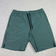 BYLT Shorts Coastal Board Unlined Beach Swimming Green Athletic Men's Sz M READ