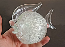 anni '80 - Scultura La Murrina Pesce in Vetro di Murano Italia