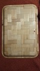 Vintage Le Cyclone Milders Fils Bamboo Tray Sign Bicycle Advertisement 13x19 — photo 2