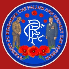 LINFIELD RANGERS poppies rememberance day Bottle Opener Fridge Magnet + badge