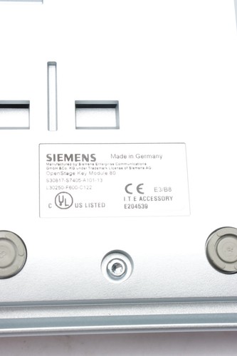 Siemens OpenStage Key Module 80 Erweiterungsmodul - Grau - Zdjęcie 3 z 3