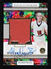 2022 Super Glow Opal Edition Tie-Dye 9/45 Hailey Van Lith Jumbo Patch Auto 0c3