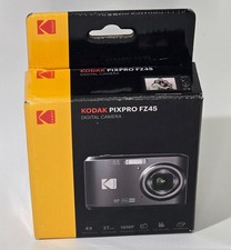 KODAK PIXPRO FZ45 16 Megapixel 4X Optical Zoom Digital Camera - Black NEW 