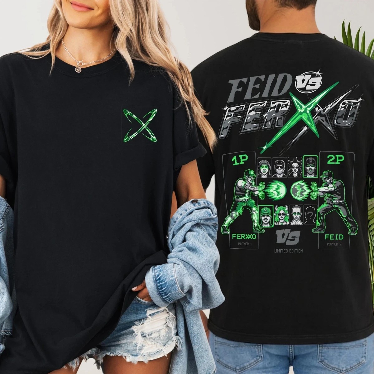 Feid Vs Ferxxo Shirt USA Tour 2026 T-Shirt | eBay