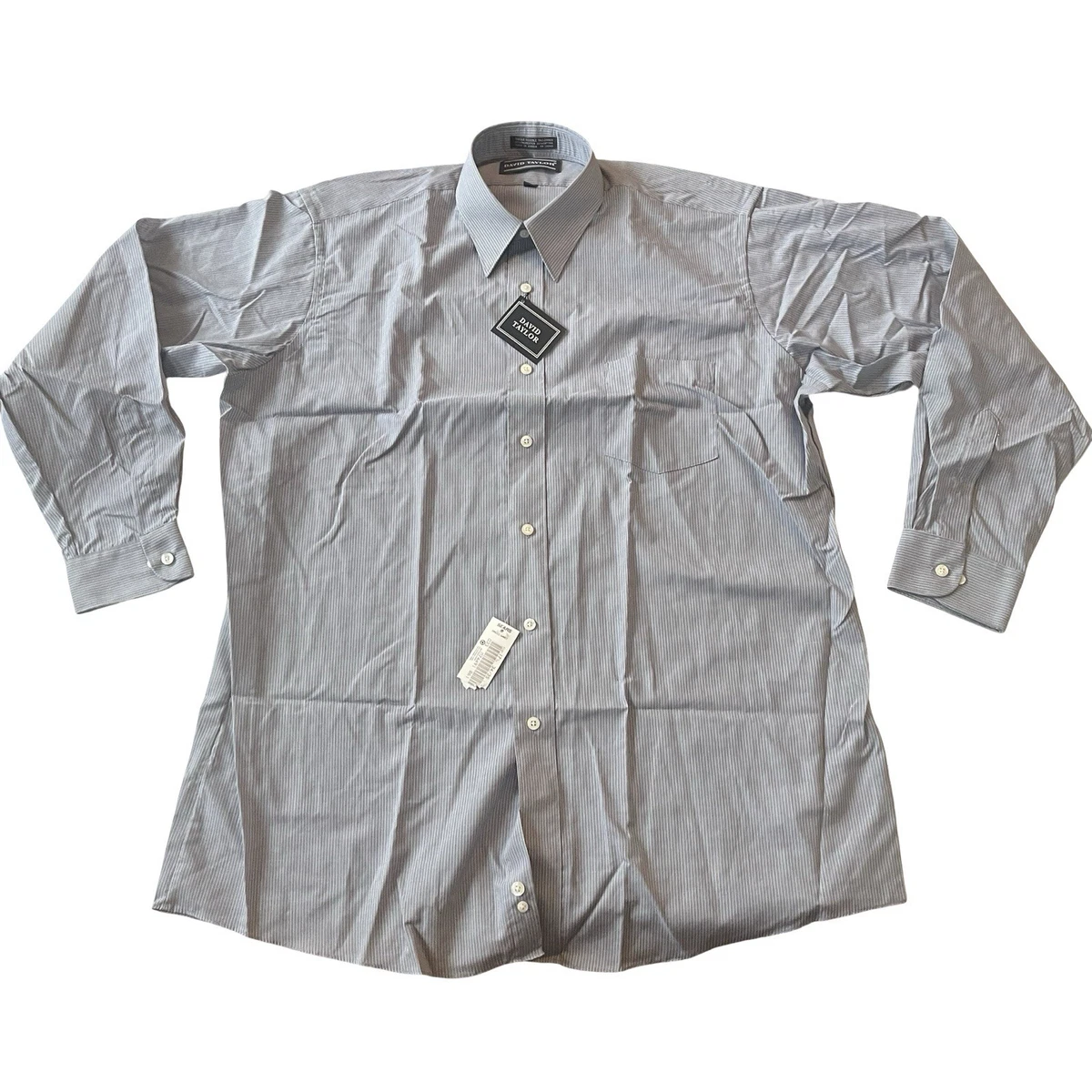 David Taylor Long Sleeve Dress Shirts for Men for sale | eBay