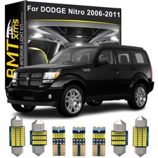 12x Interior Led Light Bulbs License Plate Package For Dodge Nitro 2006-2011