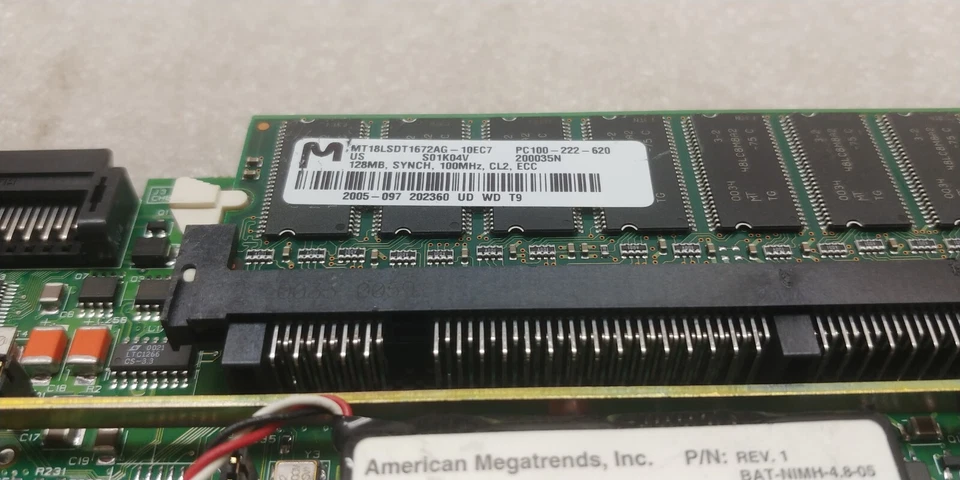 American Megatrends E4672507-02.01 Dual SCSI Raid Controller Series 467 REV-C3 - Image 2 of 4