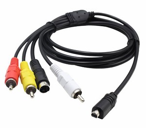 Av A V Tv Video Cable Cord Lead For Sony Camcorder Dcr Hc18e Hc19e Hce Ebay