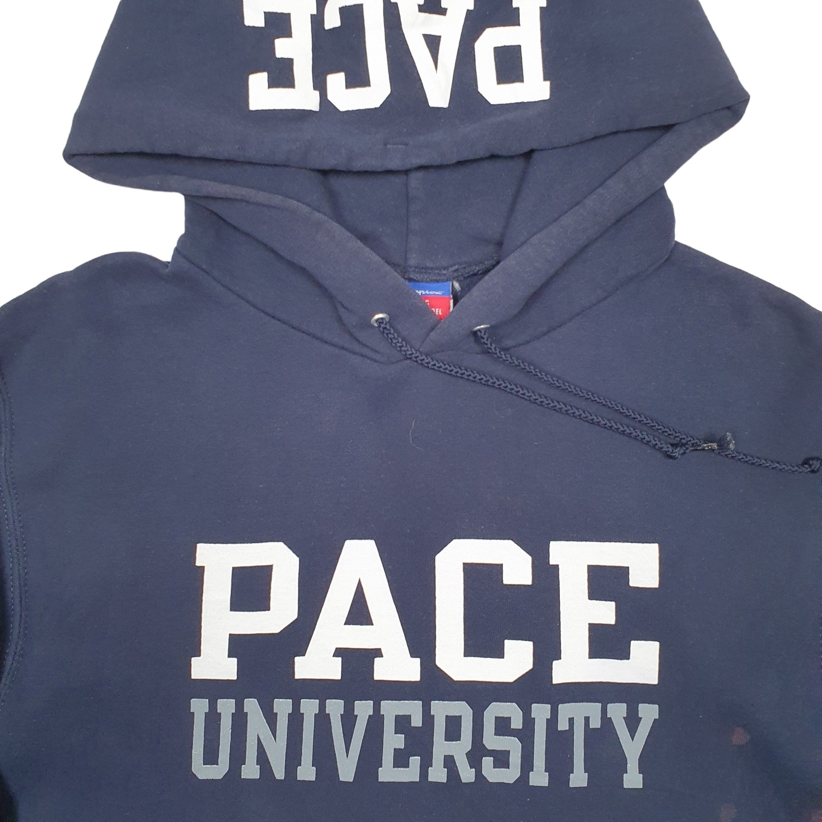 CHAMPION Hoodie USA College Jumper Sweatshirt Womens S image 2