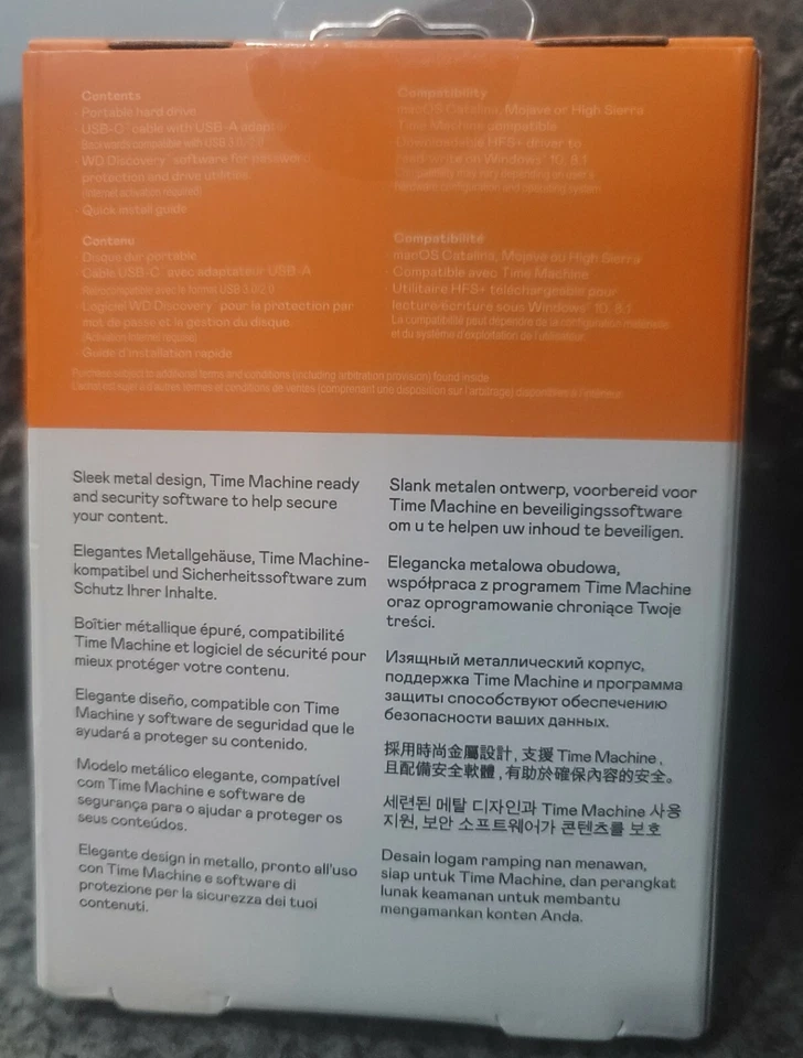 WD My Passport Ultra For Mac Silver Portable External Hard Drive A203 - Image 2 of 4