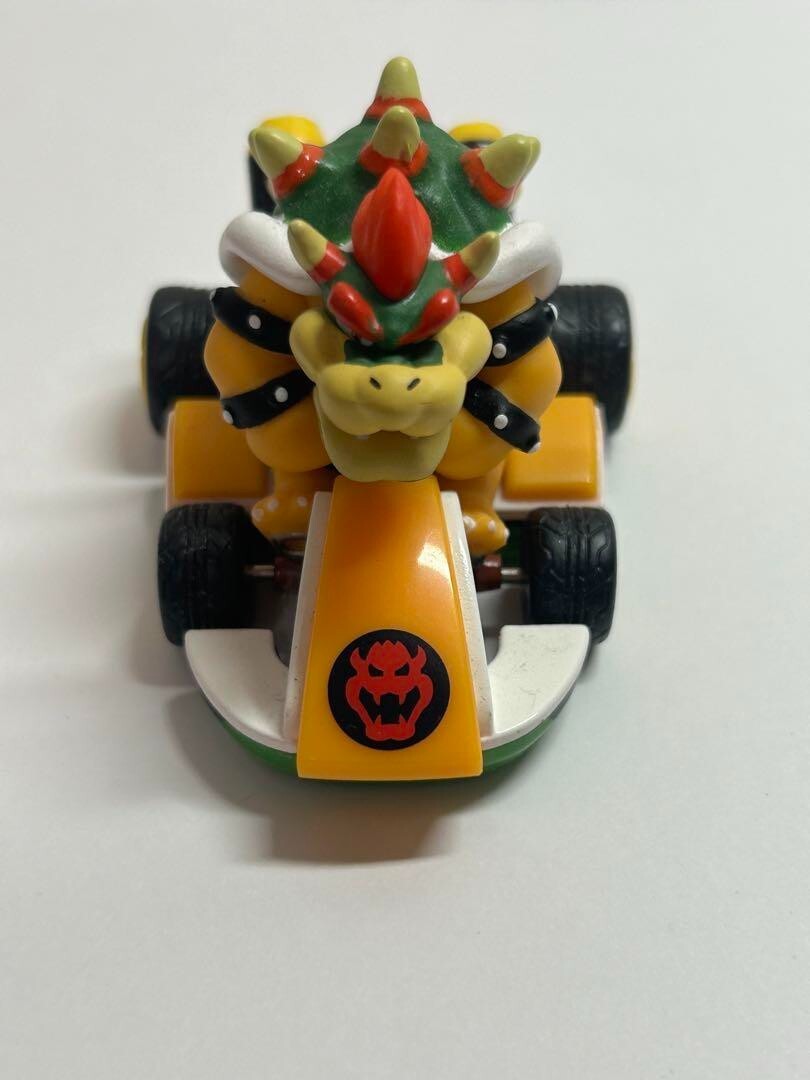 Japan GAME SUPER MARIO Tomy Tomica Mario Kart Bowser figure difficult to obtain