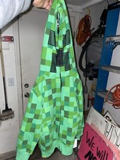 Minecraft Boys Green ES Extra Small Jacket With Zipper