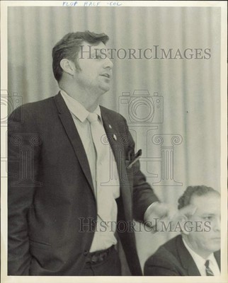 1970 Press Photo Thomas Neill, Houston Postal Union regional representative