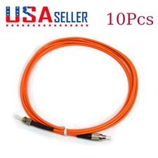 10x ST / UPC-FC / UPC fiber patch cord jumper cable,Single core 3m