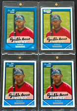 2007 BOWMAN CHROME DRAFT + BLUE BORDER - REYNALDO NAVARRO (RC's) #'d /399 +2 RCs