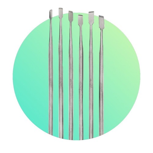 Ganzstahl Mini Meißel 6-teiliges Set für Feinrestaurierungsarbeiten Modellbau - Bild 1 von 4