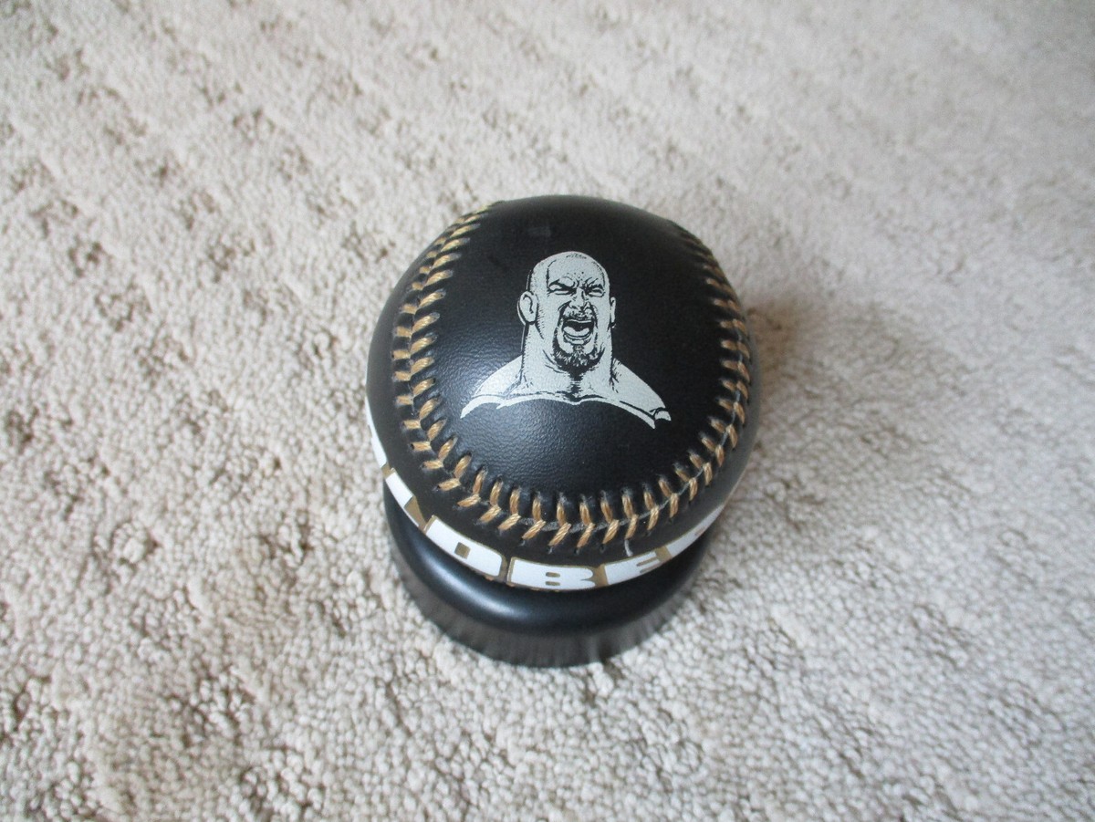 Vintage Goldberg 'Who's Next' WCW WWE Wrestling Logo Baseball