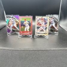2021 Donruss Optic Trea Turner Red Dragon/88 And Select Tie Dye /base Nationals