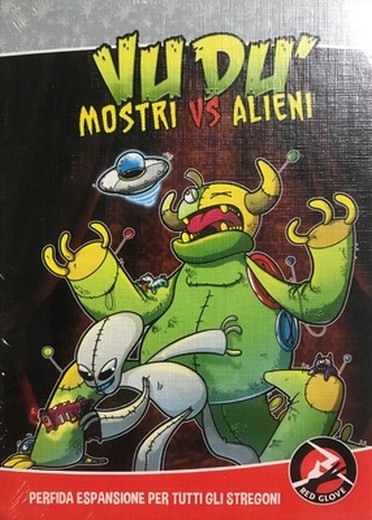 Vudù: Mostri vs. Alieni, Espansione​, Nuova by Red Glove, Edizione Italiana