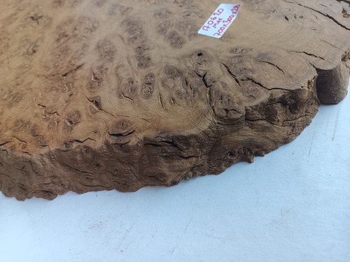 700x300x28mm Full Burr Oak Hardwood Timber Plank 170620 - Picture 3 of 10