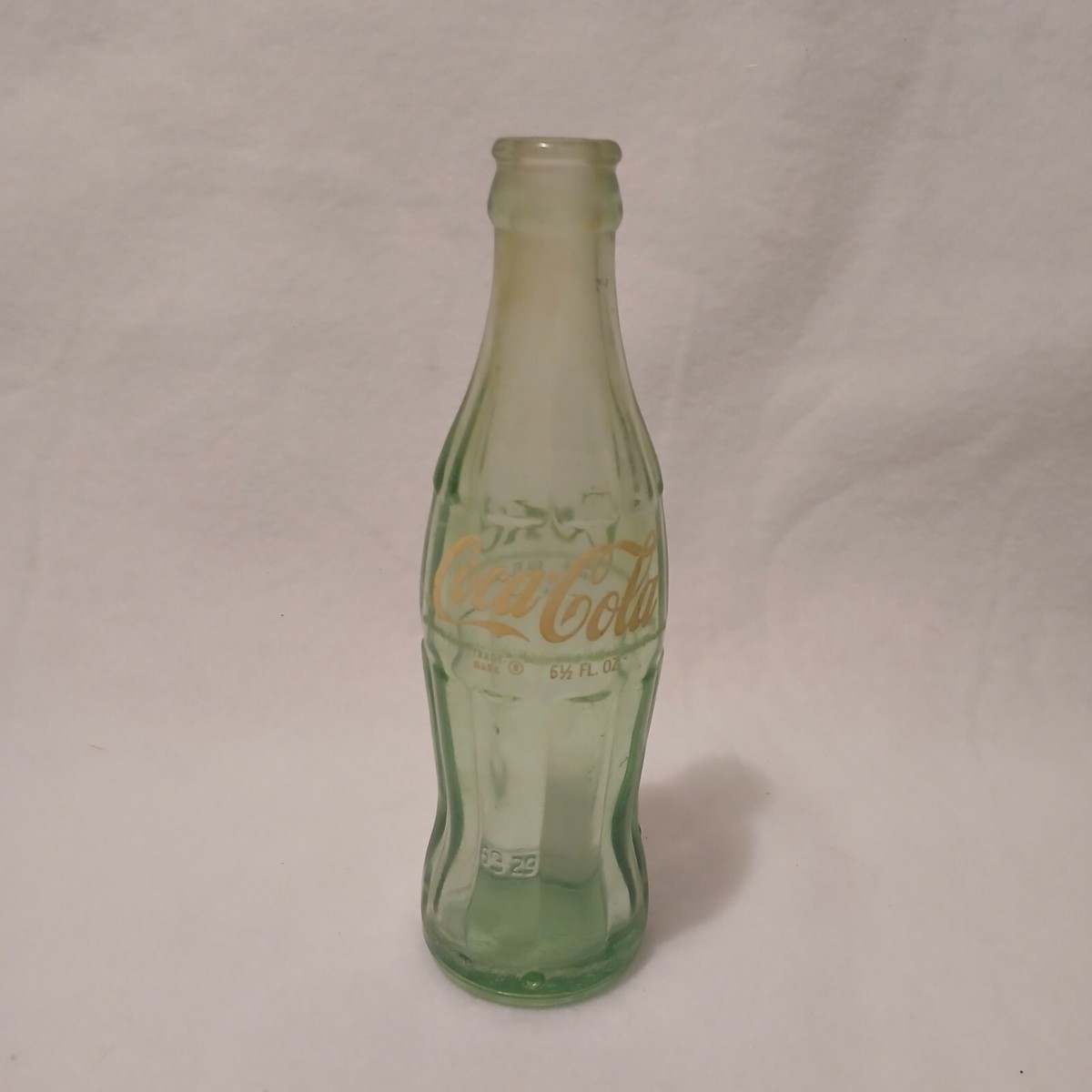 Coke Coca Cola 6 1/2 ounce Glass Bottle Lexington Kentucky Empty