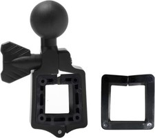 Roykaw Golf Cart Phone Mount Holder/Golf Bluetooth Speaker Bracket black