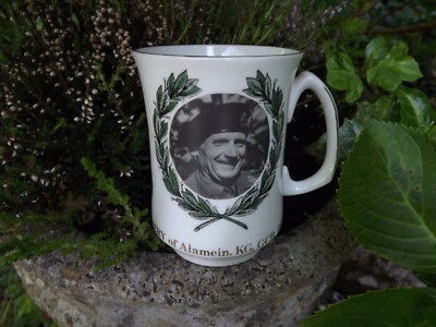 1976 In Memoriam Panorama China Mug Field Marshal Viscount Montgomery of Alamein
