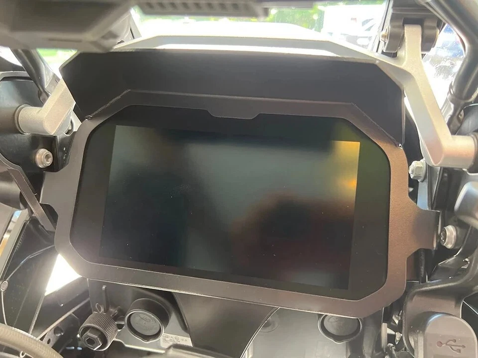 For BMW R1200GS LC ADV Motorcycle Speedometer Sun Visor Cover Protection Guard Foto 2 de 4