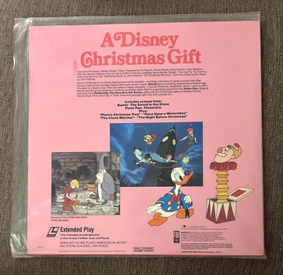 A Disney Christmas Gift 1983 TV Special Laserdisc Kenny Baker