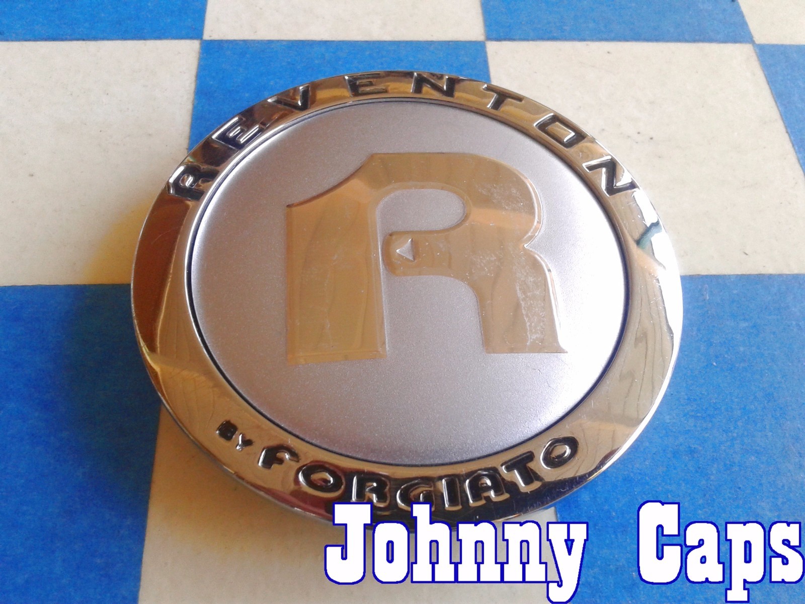 REVENTON Wheels [23] CHROME Center Caps # 433K70 Custom Wheel Center Hub Cap (1)