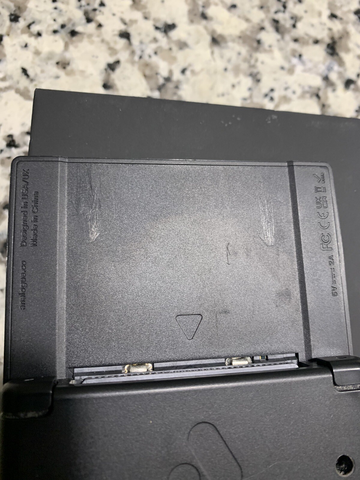 Analogue Pocket Black With Original Box, Screen Protector Applied