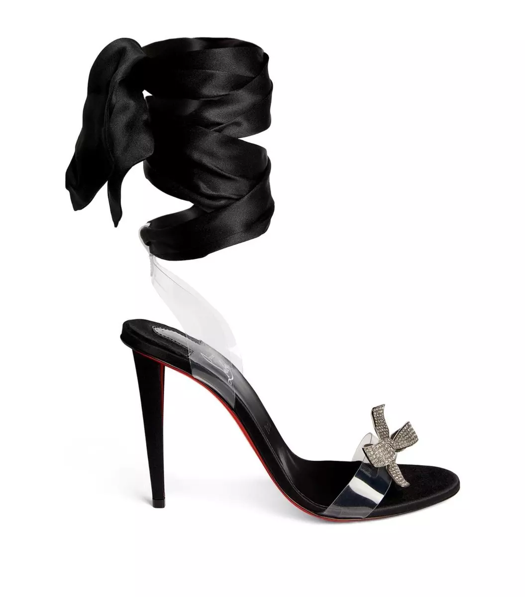 Louboutin ribbon store heels