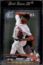 2017 Bowman Chrome Prospects #BCP6 Roniel Raudes Boston Red Sox - Nice Card