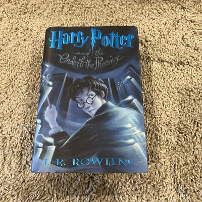 Harry Potter and the Order of the Phoenix J. K. Rowling Hard Cover 2003 EUC