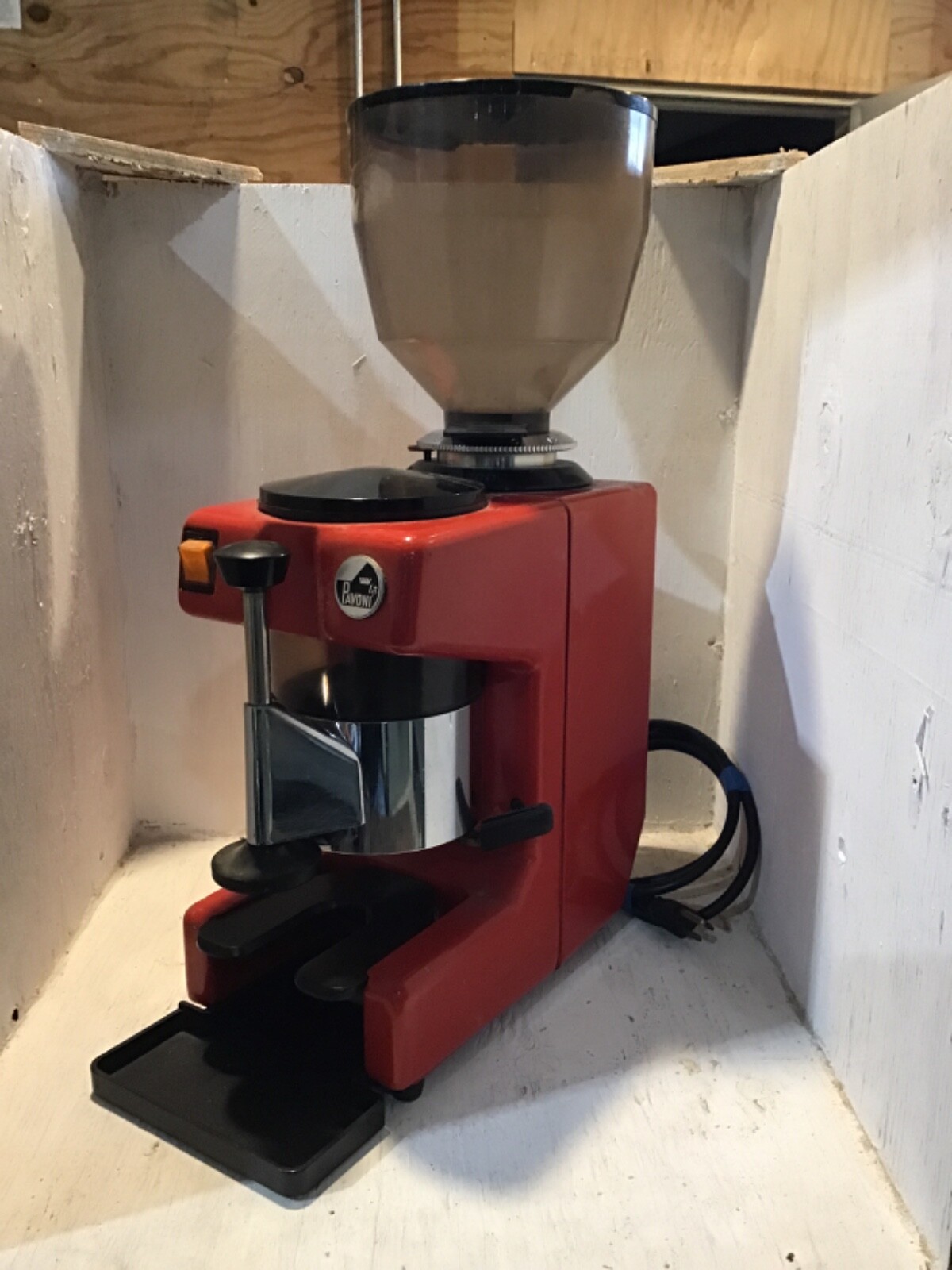 La Pavoni Zip Coffee Burr Espresso Commercial Shop Grinder Red Vintage (SW38) eBay