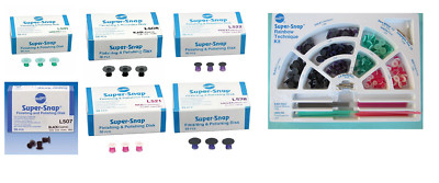 SHOFU JAPAN SuperSnap Finishing & Polishing Dental Disc Packs - VARIOUS PACKS