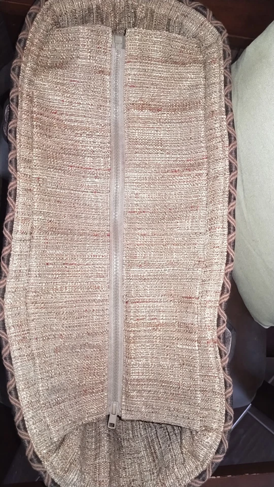 Bolso de alfombra vintage grande para pasar la noche fin de semana con cremallera superior estampado de cachemira con borla Foto 4 de 4