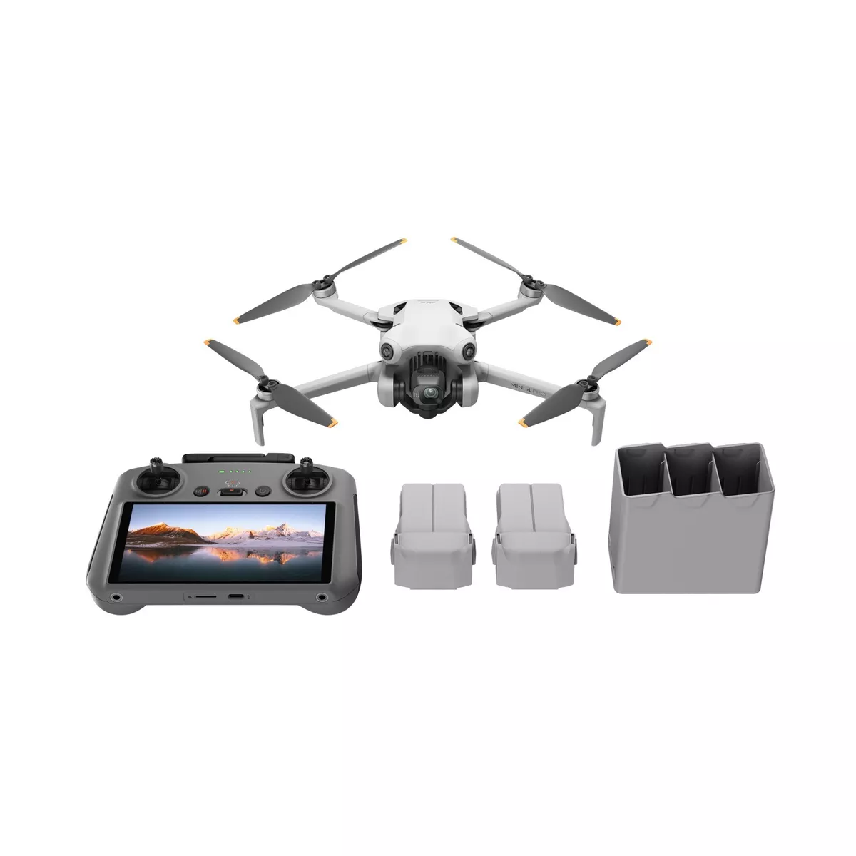 DJI Mini 4 Pro Fly More Combo Plus - DJI RC 2 (Screen Remote Controller)  Drone