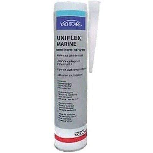 Mastic Blu Navy Uniflex Bianco Giunto Collage Tenuta Poliuretano Yachtcare Solo