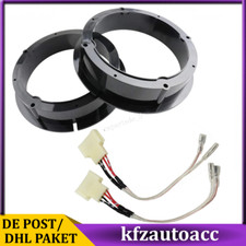 Produktbild - 165 mm 6,5" Lautsprecherringe Kabel für VW Golf 6 7 Passat Polo Up Beetle Lupo