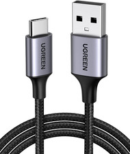USB A to USB C Carplay Cable, Fast Charging Braided Cord iPhone, Samsung, 1.6FT