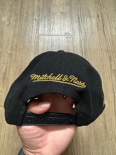 New Pittsburgh Penguins Hat Cap Mitchell & Ness Hockey NHL Adjustable Snapback - Picture 4 of 7